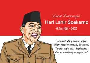 kata kata ucapan selamat hari lahir presiden soekarno