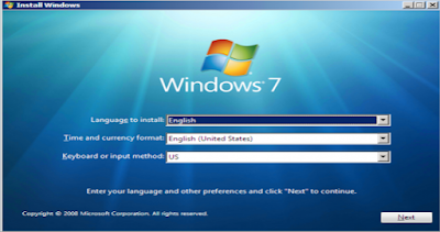 Cara Install Windows 7 Sepenuhnya