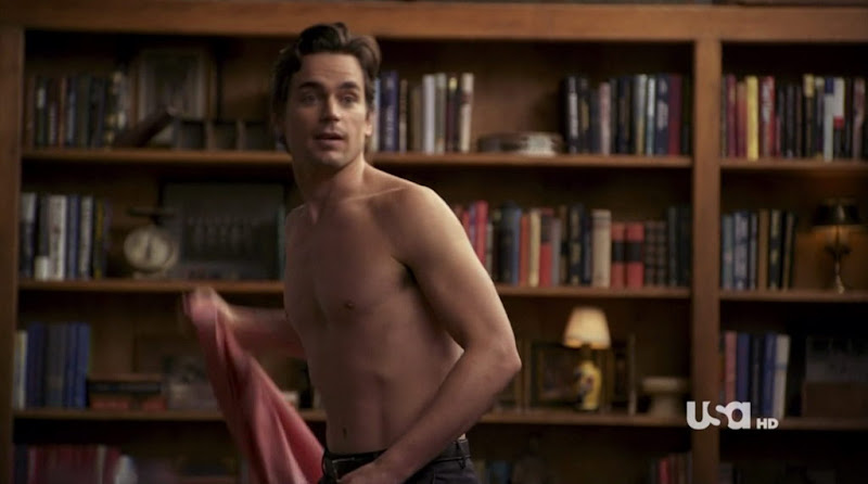 Matt Bomer Shirtless on White Collar s2e12