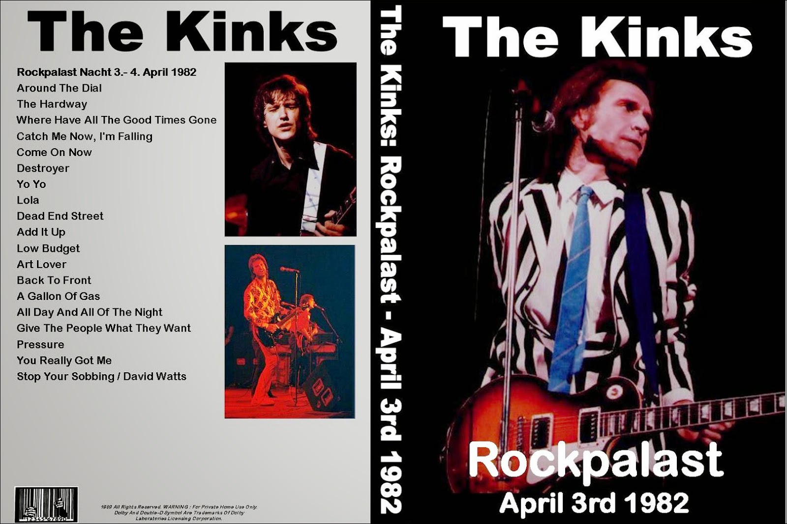 T U B E The Kinks 19 04 04 Essen De Dvdfull Pro Shot