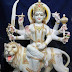 Sherawali Durga Mata Marble Statue (Sherawali Durga Marble Murti)