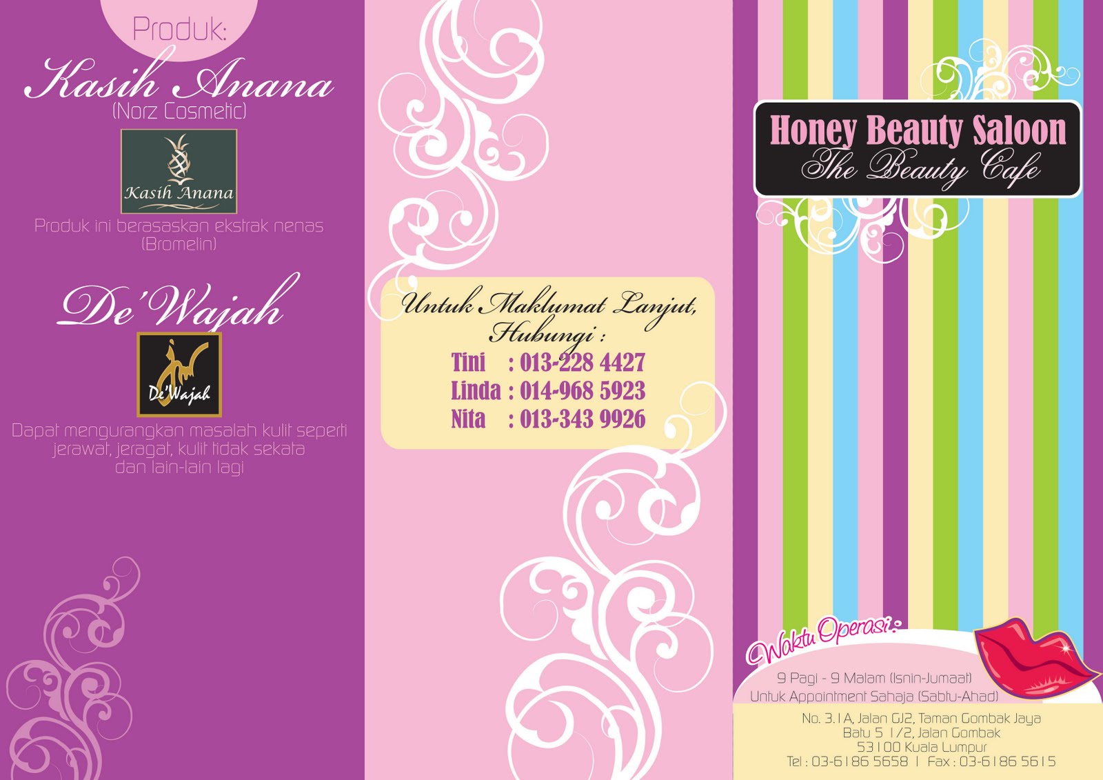 Contoh Brochure  Joy Studio Design Gallery - Best Design