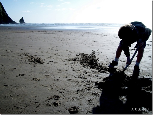 Cannon Beach, Oregon.  April 30, 2011.