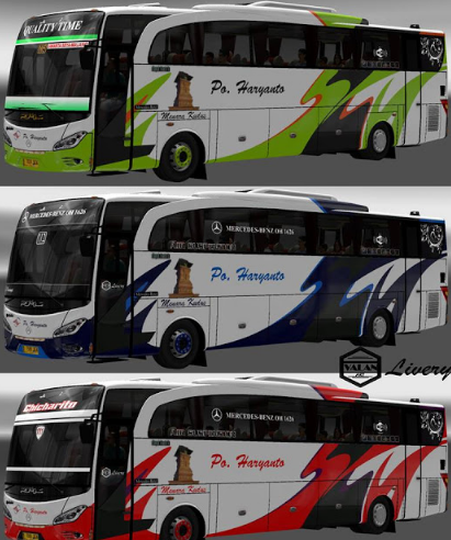 Livery pack PO Haryanto ets2 indonesia