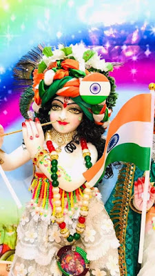 Independence Day Radha Krishna Wallpaper - Download