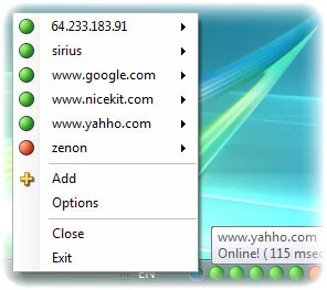 Captura de Pantalla de EasyNetMonitor v4 2022
