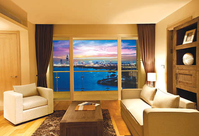cảnh quan nhìn từ căn hộ Đảo Kim Cương