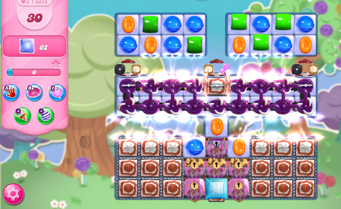 Candy Crush Saga level 6675