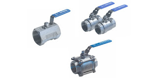 one piece, two piece, and three piece ball valves