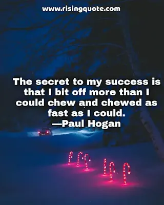 Secret success quotes