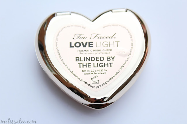 too faced, too faced highlighter, too faced love light prismatic highlighter, too faced love light prismatic highlighter review, too faced blinded by the light, too faced ray of light, too faced highlighter review