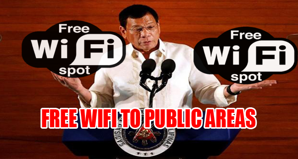 President Duterte Promised Free Wi-Fi in Public Areas!