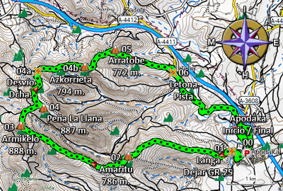 Ampliar plano del recorrido