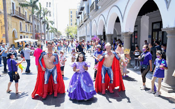 Con gran entusiasmo, Aimar Renteral se registró como candidata a Reina Infantil del Carnaval de Veracruz
