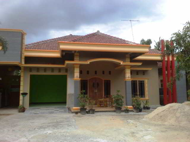 Gambar Rumah  Kampung Desainrumahid com