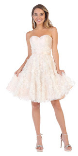 knee-length prom dresses