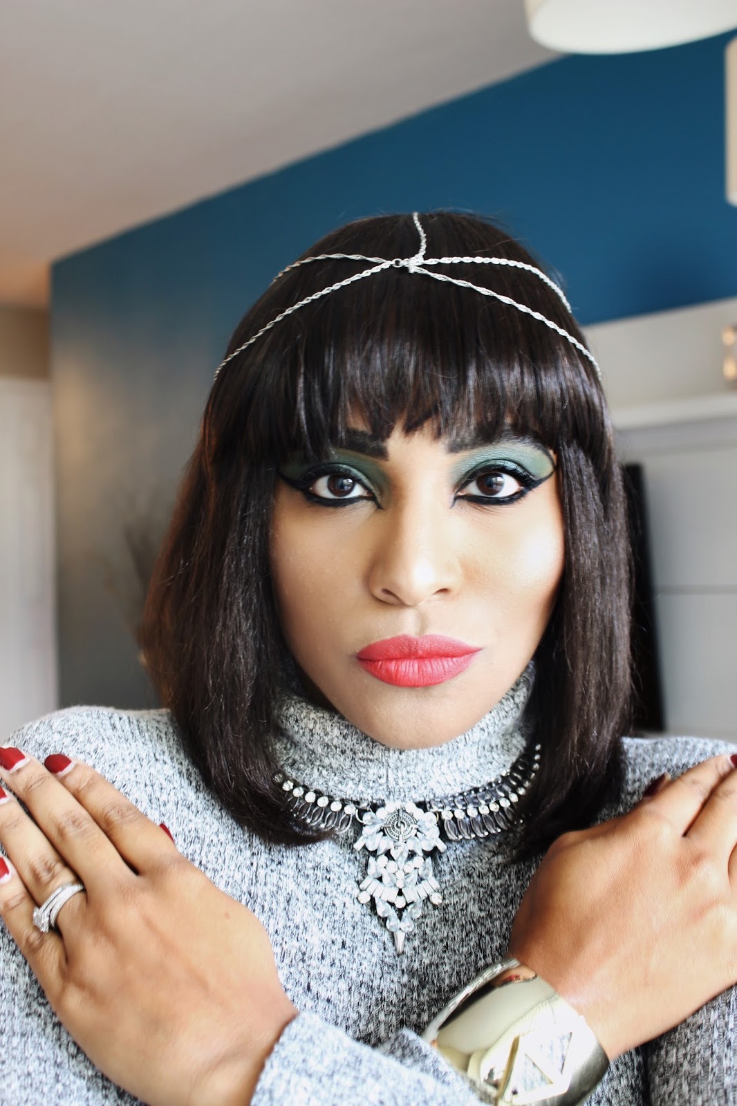 Cleopatra Halloween Makeup Tutorial Pattys Kloset