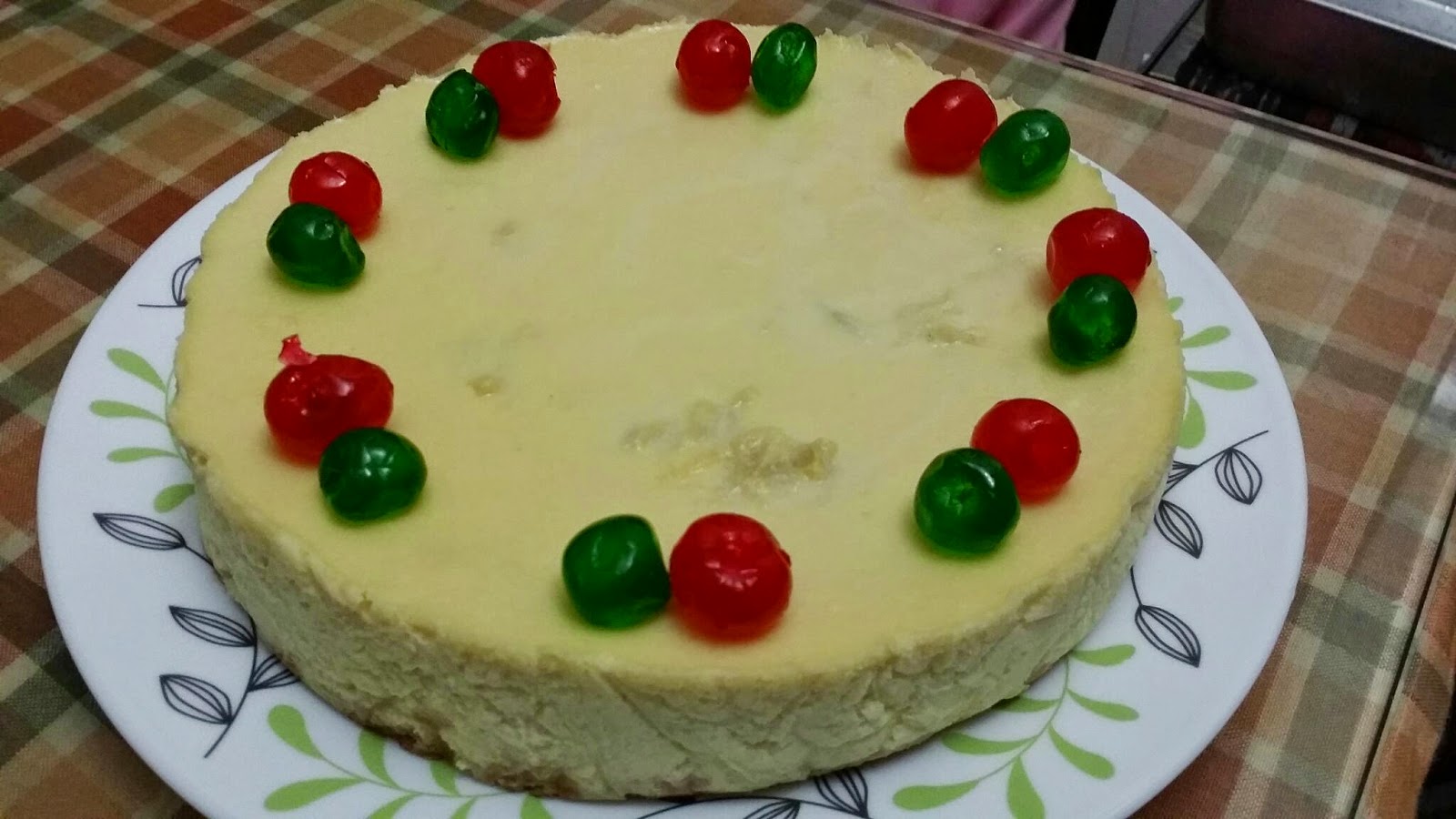 ZULFAZA LOVES COOKING: Classic durian cheesecake