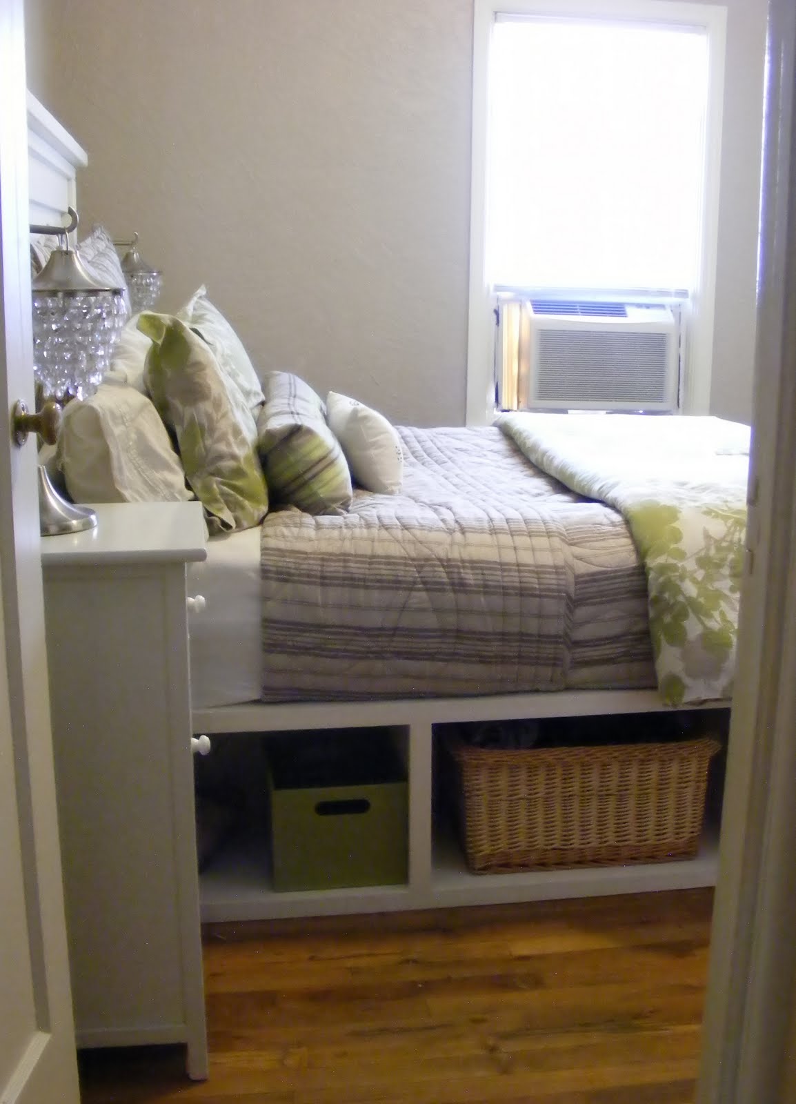 how to build a bed frame with drawers