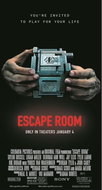 Detroit Giveaway 25 Admit Two Passes For Escape Room 12 19 At Mjr Troy {ends 12 17}