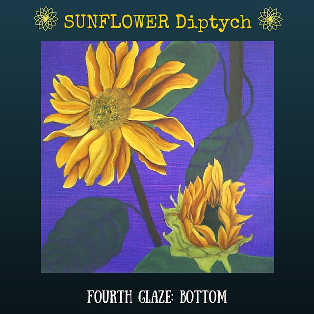 Fourth color glaze BOTTOM Sunflower