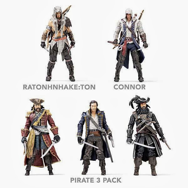 Assassin’s Creed IV Black Flag Themed Action Figures