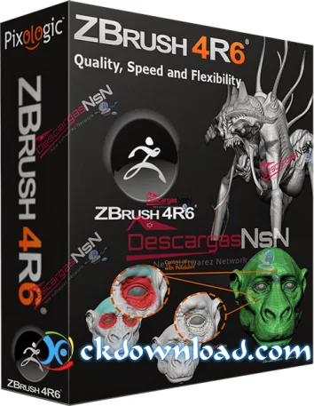 ZBrush 4R6 Full - Dựng nhân vật, đối tượng 3D