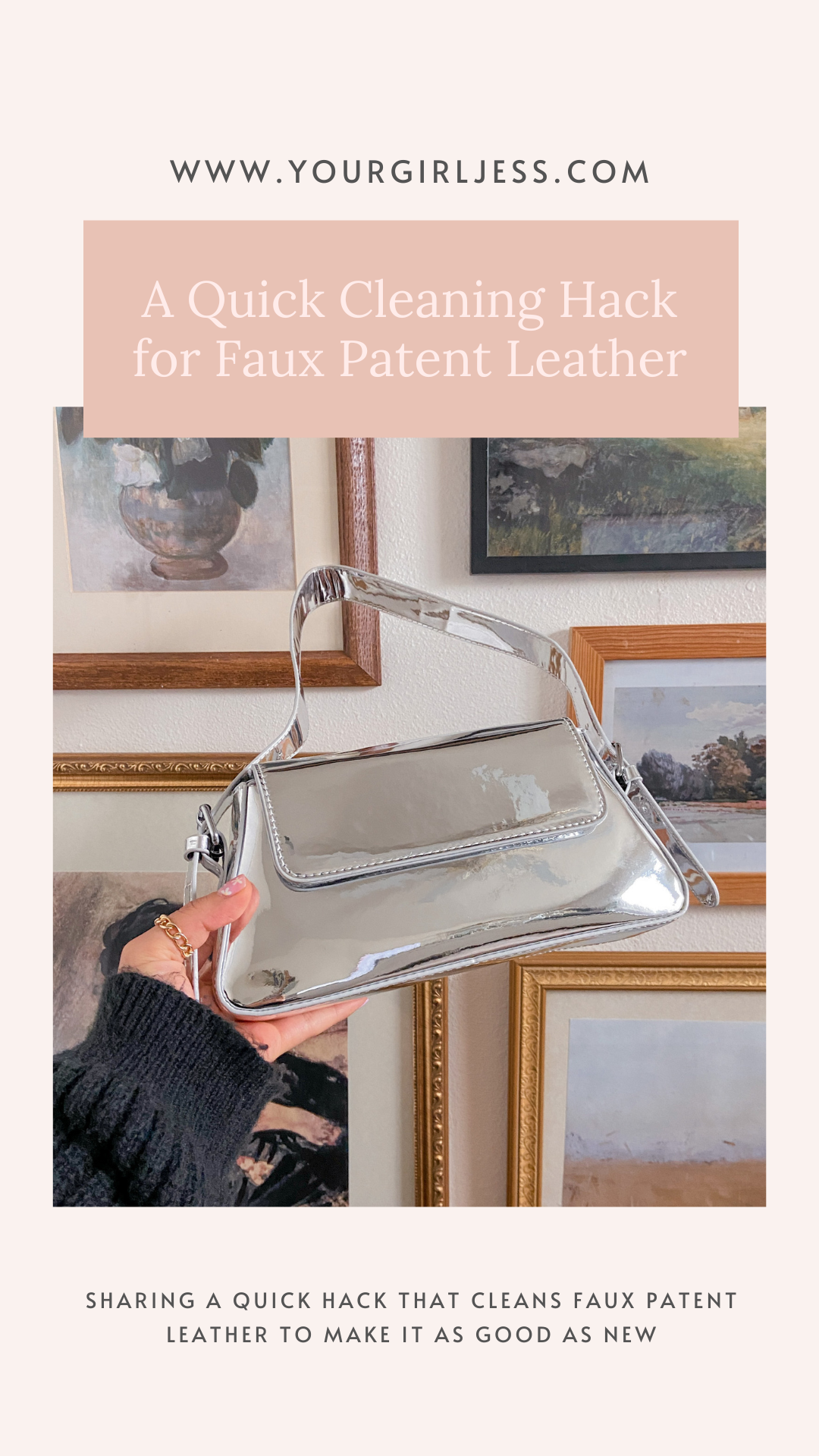 A Quick Cleaning Hack for Faux Patent Leather | Your Girl Jess | Lifestyle  Blog