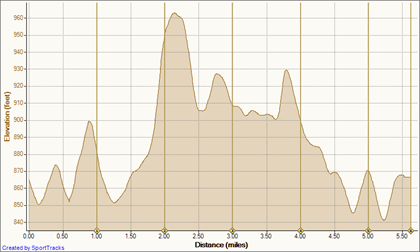 04 Sep 10 9-4-2010, Elevation - Distance