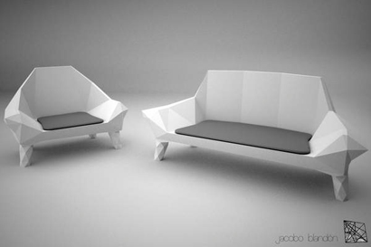 sofa and armchair