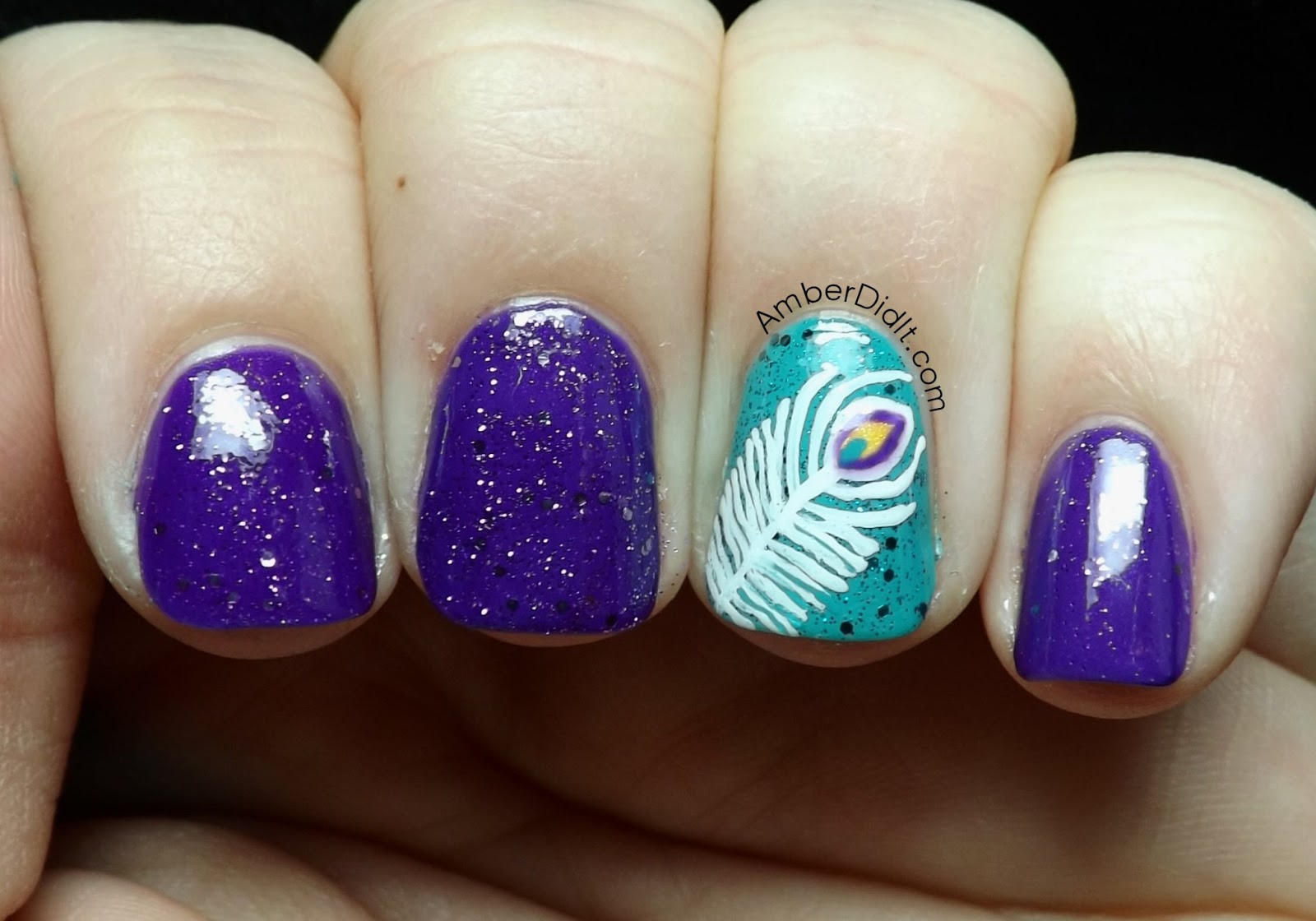I Wanna See Your Peacock, Cock-Cock, Your Peacock – Poshy Nail Designs