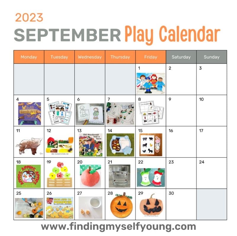 september play calendar