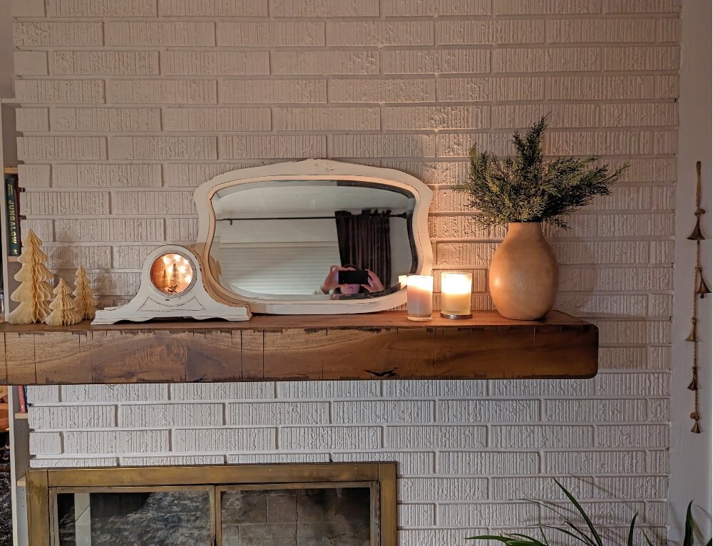 Cozy Winter Mantel Decor