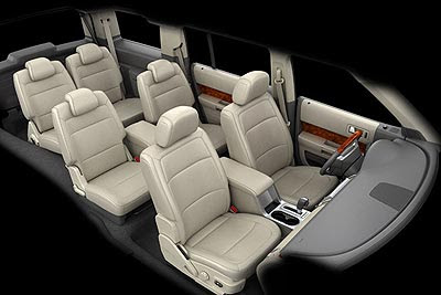 Interior of Ford Flex images