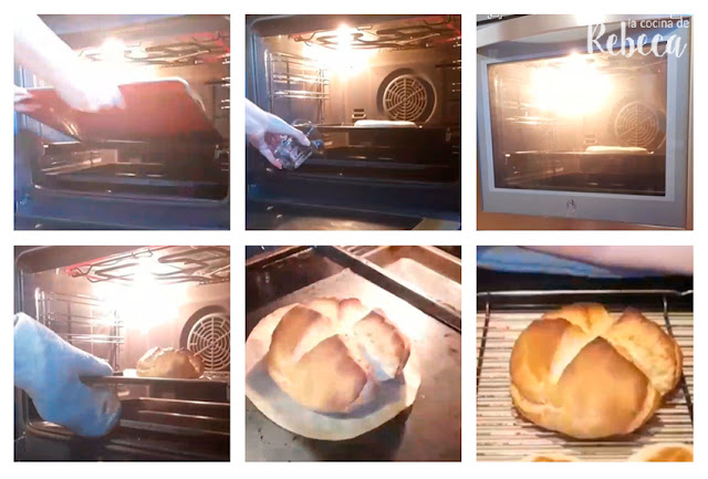 Receta de pan rápido: horneado de la hogaza