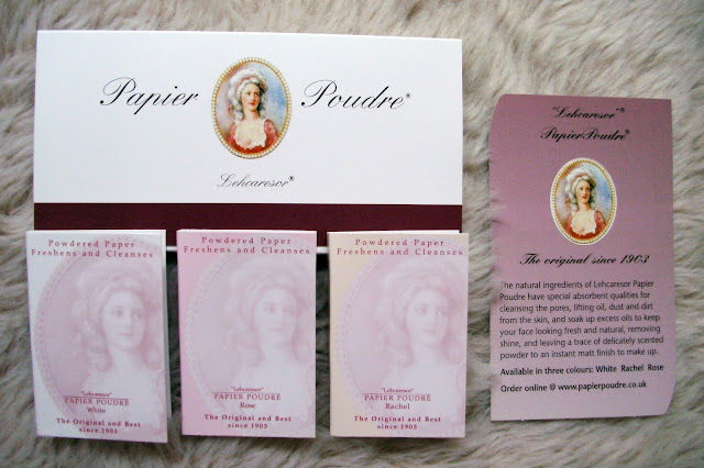 Papier Poudre Gift Pack of 3 in different finishes