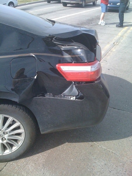 My Toyota Camry Preston is a total loss