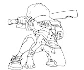 #8 Ness Coloring Page