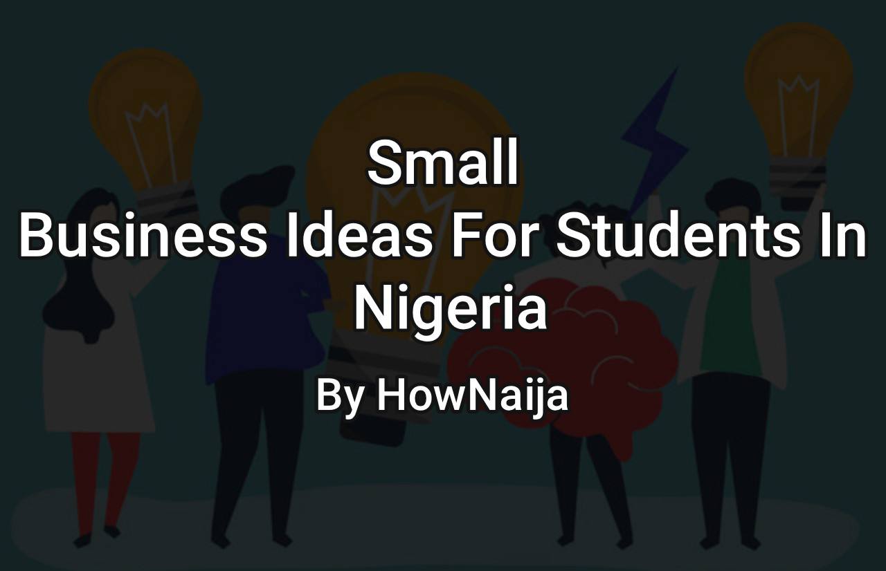 Small Business Ideas For Students In Nigeria