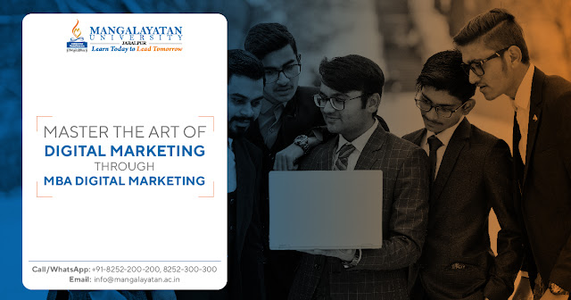 the best university in Jabalpur for MBA in Digital Marketing, Join today.