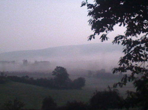 Morning Mist in the Tranquility of Le Gros Chigy