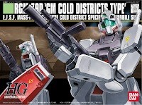 Carátula de la caja del RGM-79D "GM Cold Districts Type"