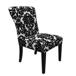 dining chairs black on Curvature Dining Chair  Black And White