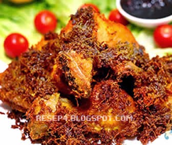 Resep Ayam Goreng Lengkuas Kuning Enak - Resep Masakan 4