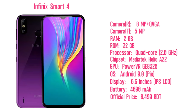 Infinix Latest Smartphone Full Specification & Price In Bangladesh 2021| Infinix Smart HD | Infinix Smart 4 | Infinix Smart 5