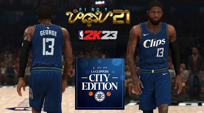 Los Angeles Clippers Jersey Pack Version 2 by Pinoy21 | NBA 2K24