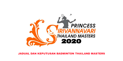 Keputusan Badminton Thailand Masters 2020 (Jadual)