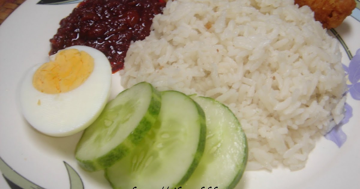 Keluarga & Resepi: ^_^: Nasi Lemak