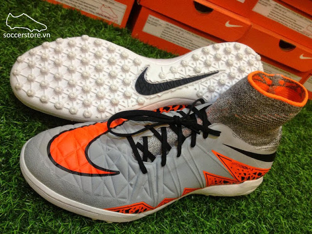 Nike Hypervenom X Proximo TF Wolf Grey- Orange- Black