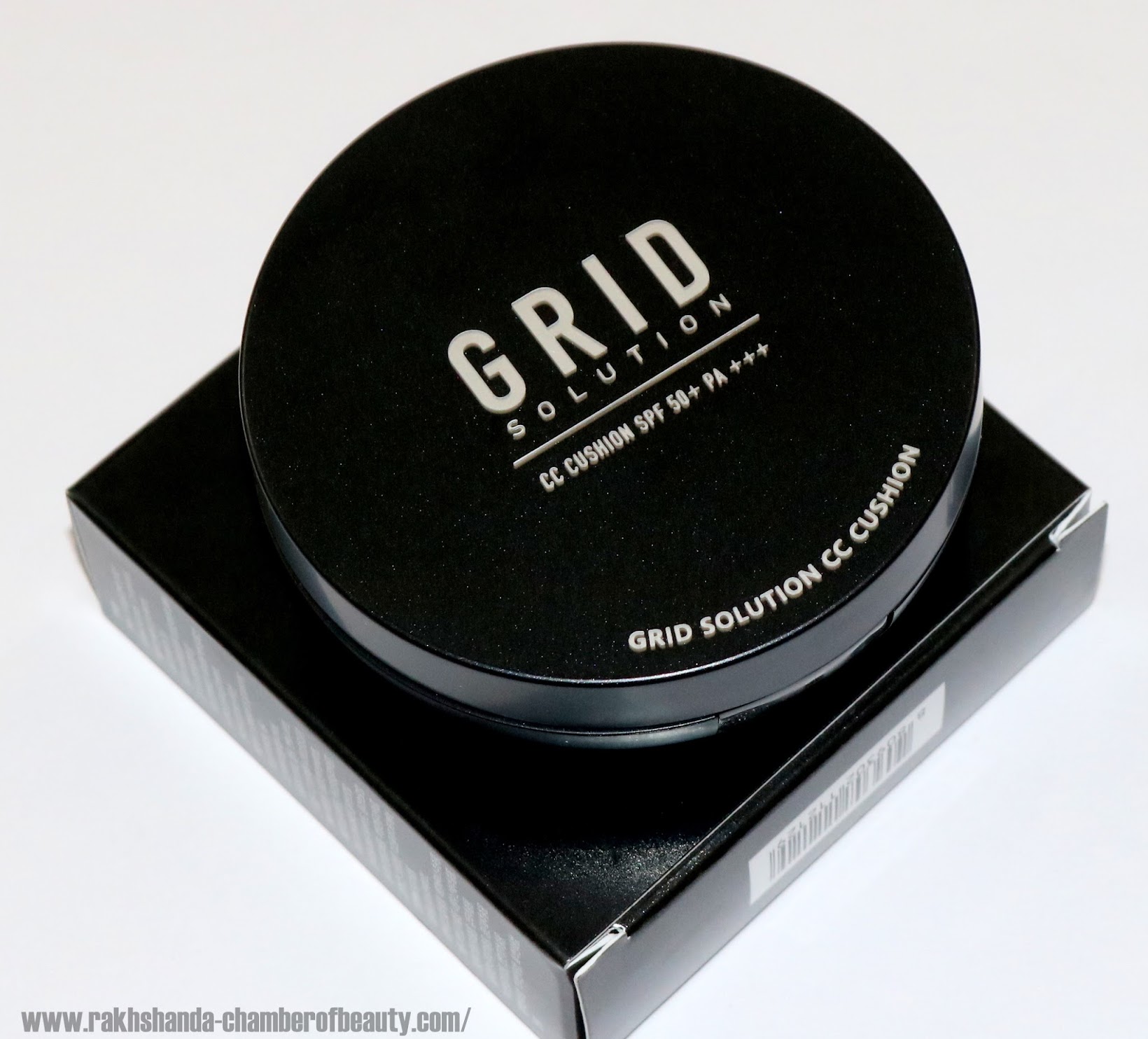 Grid Solution UK CC Cushion Foundation SPF50++/PA+++ - Review & Swatches